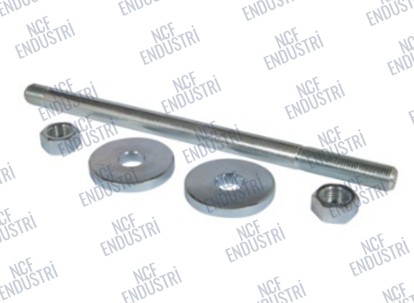 Ön Ağırlık Bağlantı Çubuk Takımı (4 Ağırlık) (1 Çubuk + 2 Pul + 2 Somun)