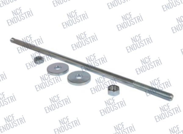 Ön Ağırlık Bağlantı Çubuk Takımı (8 Ağırlık) (1 Çubuk + 2 Pul + 2 Somun)