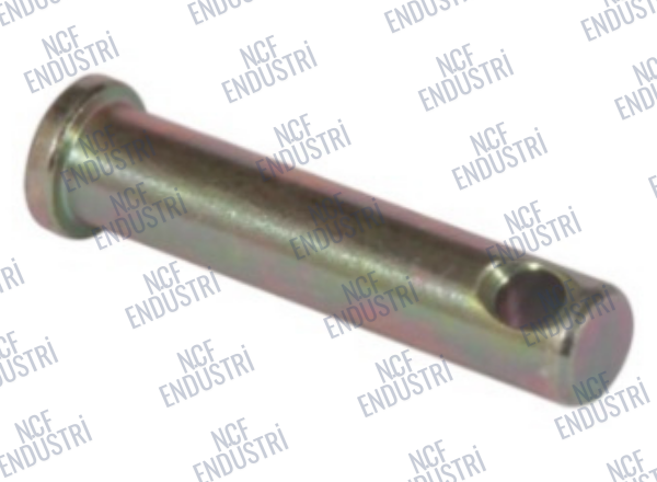 Hidrolik Gergi Zincir (U Kilit) Pimi (Uzun Tip) (12 mm'lik Firketeli Model İçin)